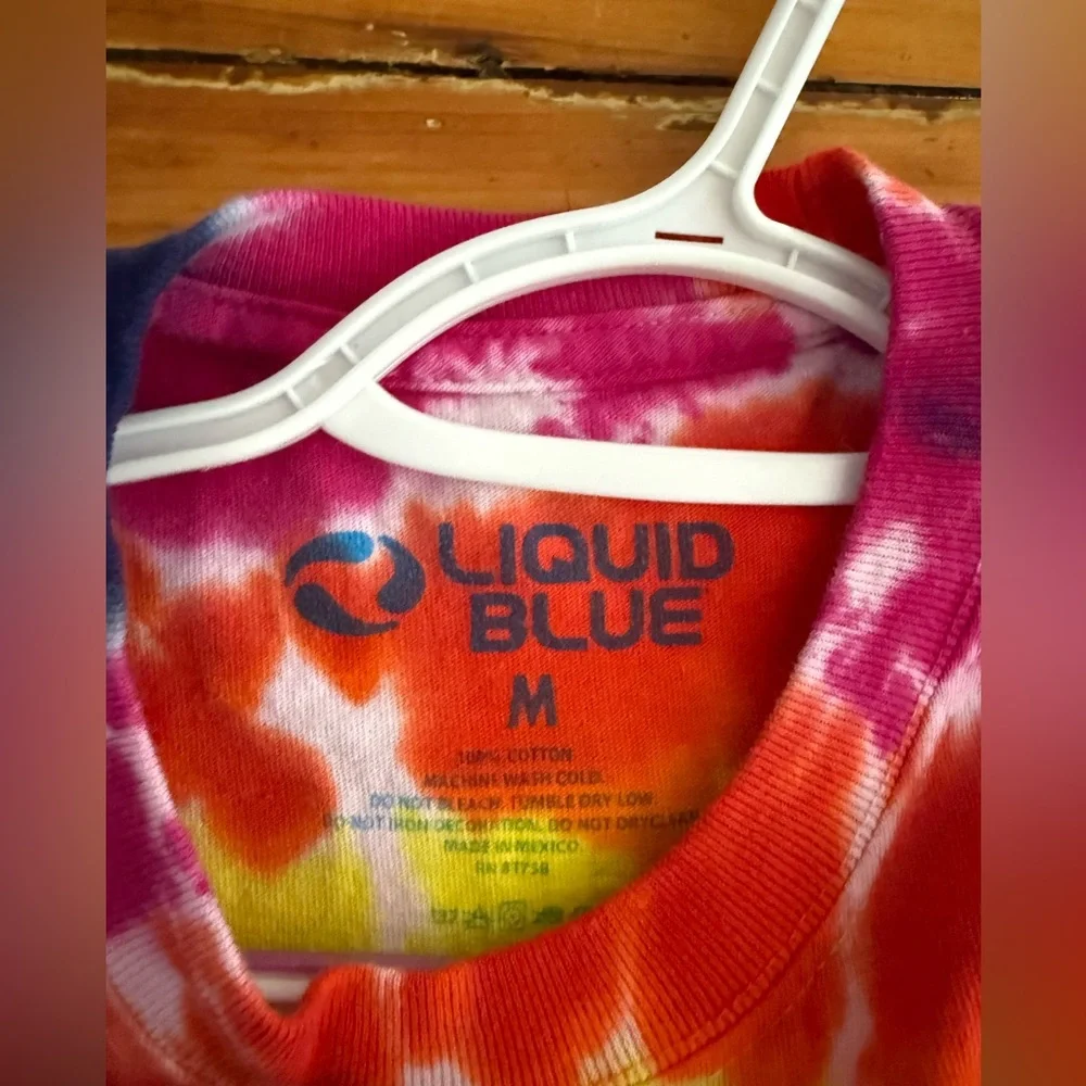Grateful Dead - Bay Area Beloved Tie Dye T-Shirt Size Medium Liquid Blue 🔥 - Picture 3 of 7